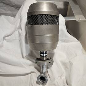 Nf-25 Leybold A Oil Mist Filter For Vacuum Pump Fume Separator Exhaust Kf25 Interface