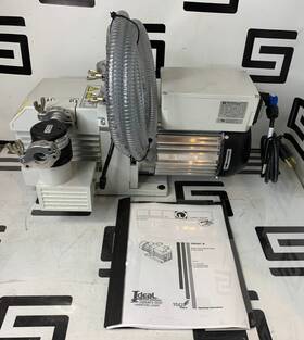 S170028v01 Leybold Oerlikon Trivac B D8b Dual Rotary Vane Vacuum Pump 120v And Exhaust Filter