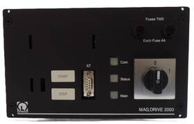400034v0011 Leybold Vacuum Turbomolecular Pump Controller Mag.drive 2000 Refurbished
