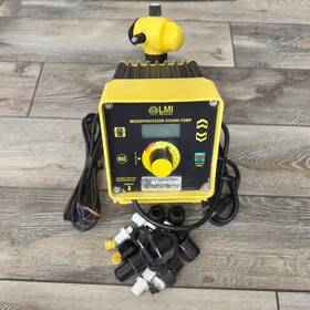 C921-363si Lmi Chemical Metering Dosing Pump 4 Gph 100 Psi Untested Read