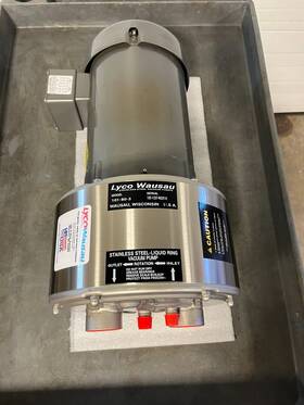 101-80-3 Lyco Wausau 5hp Stainless Steel Liquid Ring Vacuum Pump