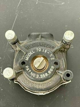 7016-52 Masterflex Watson Marlow Peristaltic Pump Head Chemical Resistant Black