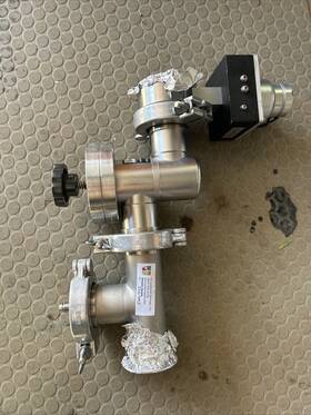 321055-1000 Mdc High Vacuum Gate Valve Kiv-200-p Kf 50 Connections 321055-1000 Mdc High Vacuum Gate Valve Kiv-200-p Kf 50 Connections