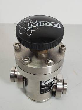 Iv-075m Mdc 90 Degree Manual Angle Valve 1.33 Inch Conflat Flange Iv-075m Mdc 90 Degree Manual Angle Valve 1.33 Inch Conflat Flange