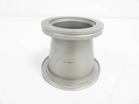 100764908 Mks Hps Conical Reducer Iso-mf Flange Nw100 Nw80 304 Stainless Steel