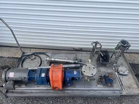 3904014002 Moyno Cejco Sew Baldor 1hp Motorized Progressive Cavity Pump Cart 3904014002 Moyno Cejco Sew Baldor 1hp Motorized Progressive Cavity Pump Cart
