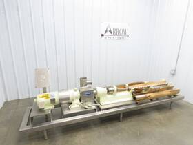 6fh4sjm3faa Moyno Progressive Cavity Rotor Pump Sanitary 3hp 3ph Bad Stator 6fh4sjm3faa Moyno Progressive Cavity Rotor Pump Sanitary 3hp 3ph Bad Stator