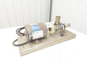 Moyno B4015 Bssq3 B4015bssq3saa Sanitary Metering Pump Progressive Cavity .5hp 3ph 300psi