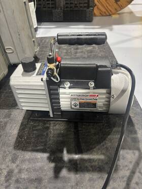 2xz-1g Mtst Pittsburgh Two Stage Vacuum Pump 2xz-1g Mtst Pittsburgh Two Stage Vacuum Pump