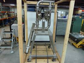 Murzan Pi-50-sl-mc-1b3-3mx3m Pi50 Mod. S/ S Double Diaphragm Pump 31981