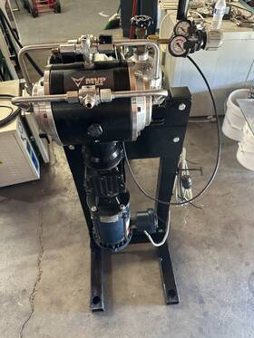 Mvp-6cfm-1ph Mvp Used - 6cfm Master Vapor Pump Butane Recovery Closed Loop Extractor