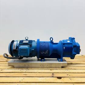 44sx025v9k000 Nash Liquid Ring Vacuum Pump With 7.5hp Weg Motor 2018 Assembly 44sx025v9k000 Nash Liquid Ring Vacuum Pump With 7.5hp Weg Motor 2018 Assembly