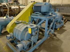Cl1000 Nash Liquid Ring Vacuum Pump Package - 75 Hp Motor 1000 Cfm 460v