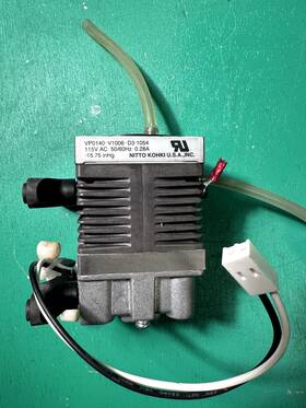 Vp0140-v1006-d3-1054 Nitto Kohki Air Comp. Vacuum Pump 24 Vac 50/60hz 14w Vp0140-v1006-d3-1054 Nitto Kohki Air Comp. Vacuum Pump 24 Vac 50/60hz 14w
