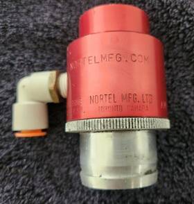 Am1000 Nortel Mfg Pneumatic Vacuum Air Mover Exhaust Valve 150psi - Bin 4