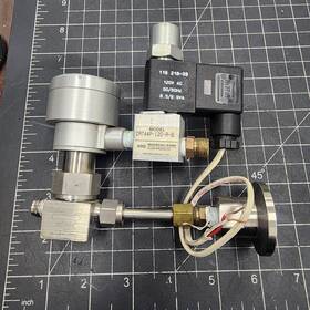 Ss-4bk-1c Nupro Swagelok Se Bellows Valve And Aro Solenoid Air Control Of57 Ss-4bk-1c Nupro Swagelok Se Bellows Valve And Aro Solenoid Air Control Of57