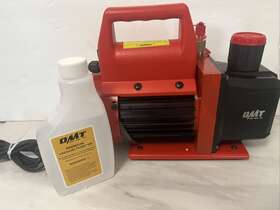 Fba-vphd001rd-1 Omt 4.5cfm Rotary Vane Vacuum Pump Single Stage Hvac 1/3hp Air Conditioning A/c Deep