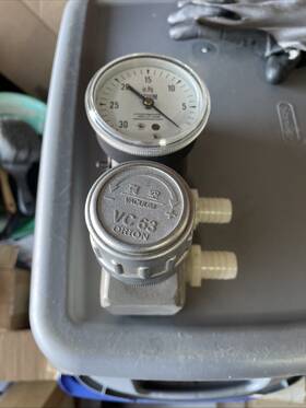 Vc63 Orion Vacuum Control Valve And Gauge