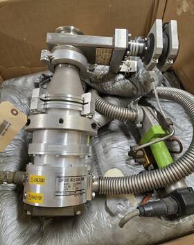 Kgv-2000v-p-02 Osaka Tg220frab Vacuum Compound Molecular Pump Tg220frab. With Mdc Gate Valve Kgv-2000v-p-02 Osaka Tg220frab Vacuum Compound Molecular Pump Tg220frab. With Mdc Gate Valve