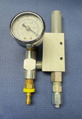 Cv-15hsn Parker - Convum Vacuum Generator With Fittings And Gauge