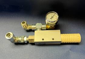 Cv-20hsn Parker - Convum Vacuum Generator With Fittings And Gauge