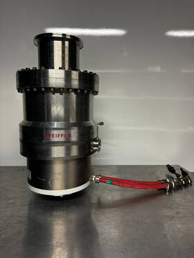 13087951 Pfeiffer Model Tmu 1600m P C Vacuum Turbo Molecular Pump With Attachments