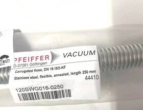 D-37081 Pfeiffer Vacuum Corrugated Hose Dn 16 Iso-kf Stainless Steel D-37081 Pfeiffer Vacuum Corrugated Hose Dn 16 Iso-kf Stainless Steel