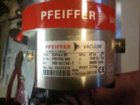 Pmp03940a Pfeiffer P03-940 Vacuum Hipace 80 Turbo Pump With Tc110 Controller Pm C01 790 Pmp03940a Pfeiffer P03-940 Vacuum Hipace 80 Turbo Pump With Tc110 Controller Pm C01 790