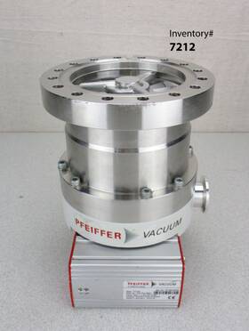 Tmu-262 Pfeiffer Turbo Pump Tc100 Non-working Sold As-is