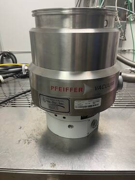 Tph-1600pc Pfeiffer Balzers Turbo Pump Clean Turns Freely