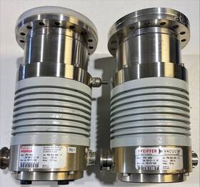 Tpu-180h Pfeiffer Lot Of 2 Tpu 180 H Turbo Pump Turbomolecular Vacuum Pumps
