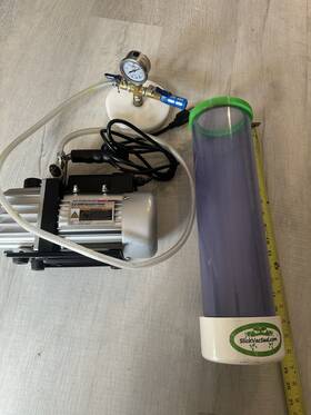 38774z42p Pittsburgh 2.5 Cfm Vacuum Pump With Slickvacseal Chamber Mpn 38774z42p Pittsburgh 2.5 Cfm Vacuum Pump With Slickvacseal Chamber Mpn