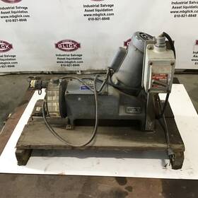H3761-161 Precision Industrial Rotary Vane Vacuum Pump With Baldor H3761-161 Precision Industrial Rotary Vane Vacuum Pump With Baldor