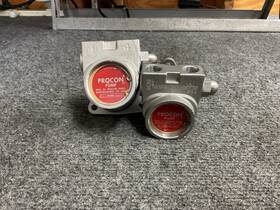 0698 Procon Lot Of 2 Rotary Vane Pumps Stainless Steel