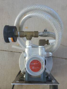 103a035f31bb Procon Rotary Vane Pump Series 3- Stainless Steel With Ge 1/4 Hp A/c