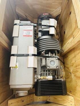 Rx-302 Republic Manufacturing Mfg Oil Lubricated Vacuum Pump With 9kw Metric Motor