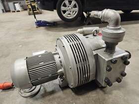 102085-1130 Rietschle Vft-140 Vft 140 Dry Rotary Vane Vacuum Pump 4.8 Kw / 99 Cfm