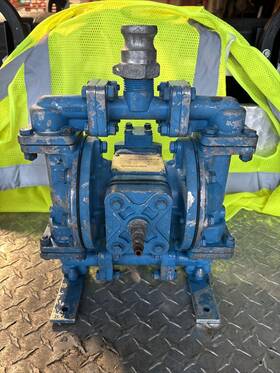 S05b1abwan500 Sandpiper Aluminum Double Diaphragm Pump Untested S05b1abwan500 Sandpiper Aluminum Double Diaphragm Pump Untested