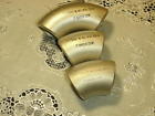 304lpipe Sch40s 1 1-2 90 Stainless Steel Three Pcs Weld Elbow Elbo