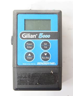 610-0801-01 Sensidyne Gilian 5000 Air Sampling Pump