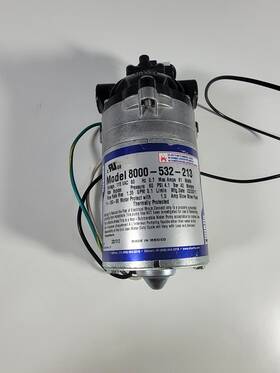 8000-532-213 Shurflo Water Pump 1.35 Gpm 60 Psi 115 Vac 60hz 0.7 Amp 5.1 L/min