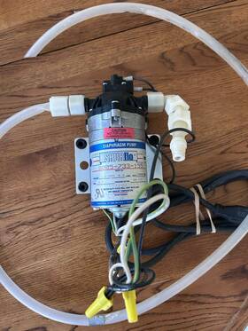 80005-733-155 Shurflo 8005-733-155 Demand Pump 1.5 Gpm 60 Psi 1/2 Inch Mpt 115vac W Cords