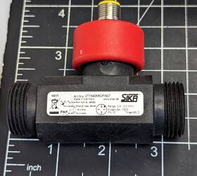 Vt1541krofin07 Sika Vt1540krofin07 Turbo Flow Meter 10-30 Vdc 0.9- 2.0 L/min 50 Ma Max C5b1