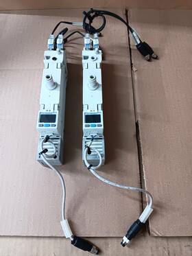 Smc Zl112a-k15mz-dpl Multi Stage Ejector Vacuum With Zse30a-00-p-x505 Lot Of 2