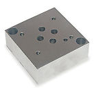 Spd24ss35 Parker Steel Subplate Bottom