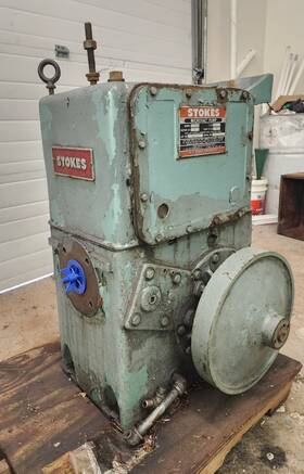 212h-10 Stokes Microvac Pump 5 Hp - Used