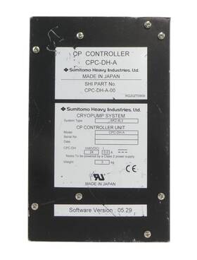 Cpc-dh-a-00 Sumitomo Cryopump System Cp Controller Unit Cpc-dh-a Working Surplus Cpc-dh-a-00 Sumitomo Cryopump System Cp Controller Unit Cpc-dh-a Working Surplus