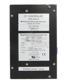 Cpc-dh-a-01 Sumitomo Cryopump System Cp Controller Unit Cpc-dh-a Working Surplus