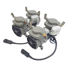 2107cef20-010 Thermo Fisher 002418 Lot 2x I Dual Head Diaphragm Compressor Vacuum Pumps
