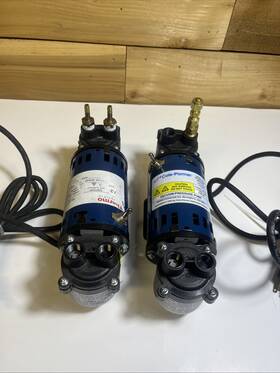 420-2901-00fk Thermo Scientific 420-1902-00fk Lot X2 Cole-parmer Air Cadet Dual Head Air/vacuum Pump